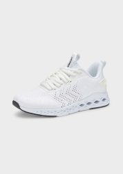 Sneaker aus Mesh mit Memory Foam - weiss - Gr. 38 von Goldner Fashion