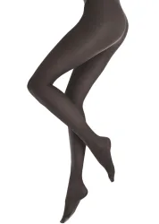5er Pack Feinstrumpfhose 30 DEN - anthrazit - Gr. 42/44 von Goldner Fashion