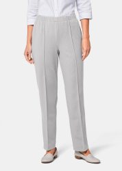 Bequeme Rippenhose CARLA - grau - Gr. 21 von Goldner Fashion