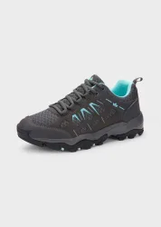 Sneaker - grau / türkis - Gr. 41 von Goldner Fashion