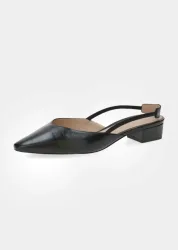 Slingpumps aus echtem Leder - schwarz - Gr. 5,5 von Goldner Fashion