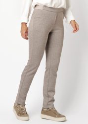 Jerseyhose ?Alice New? mit Schlupfbund - beige / gemustert - Gr. 21 von Goldner Fashion