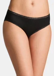 Hüftslip im 2er-Pack - schwarz - Gr. 38 von Goldner Fashion