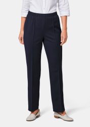 Bequeme Rippenhose CARLA - marine - Gr. 255 von Goldner Fashion