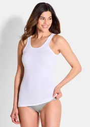 Achselhemd ?extra lang? im 3er-Pack - weiss - Gr. 38 von Goldner Fashion