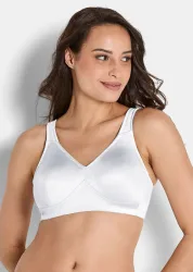 BH ohne Bügel mit Soft-Cups - weiss - Gr. 80 D von Goldner Fashion