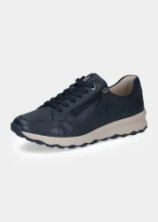 Sneaker aus weichem Hirschleder - marine - Gr. 38 von Goldner Fashion