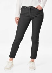 7/8-Jeans BELLA in Super-Stretch-Qualität - schwarz - Gr. 21 von Goldner Fashion