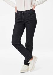 Röhrenjeans LOUISA COMFORT+ - schwarz - Gr. 19 von Goldner Fashion