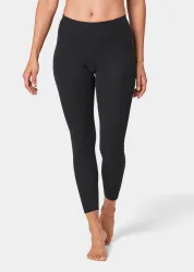 Thermo Damen-Unterwäsche lange Hose - schwarz / méliert - Gr. 36 von Goldner Fashion