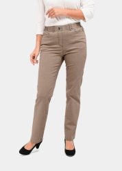 Jeansschlupfhose - beige - Gr. 25 von Goldner Fashion