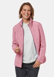 Leicht wattierte Steppjacke - altrosé / rosenholz - Gr. 21 von Goldner Fashion