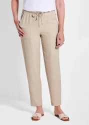 Joggpants SARA im Cargo-Stil - beige - Gr. 40 von Goldner Fashion