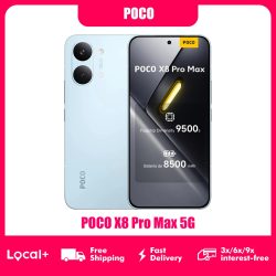 POCO X8 Pro MAX 5G 12GB 256GB 512GB NFC Smartphone Dimensity 9500s 8500mAh 50MP OIS Kamera
