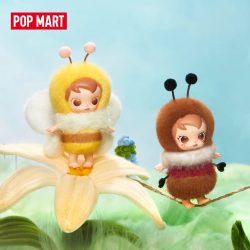 ?EU?POP MART Baby Molly Buggy Roam Serie - Vinyl-Plüsch-Anhänger Blind Box 1/4 Stück POPMART BlindBox Mystery Box
