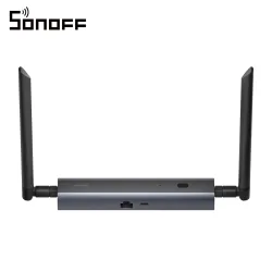 SONOFF Dongle-M Dongle Max Zigbee & Thread Gateway mit PoE ? High-Performance Chipsatz, Dual-Antenne, Ethernet, USB Anschluss
