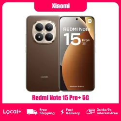 Xiaomi, Xiaomi Redmi Note 15 Pro Plus 5G 8GB 256GB 12GB 512GB NFC Smartphone 6500mAh Akku 100W Hyper Charge 200MP Kamera