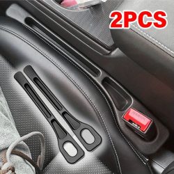 2Pcs Auto Sitz Lücke Füllstoff Sitz Spalt Lagerung Box Tasche Zwischen Sitze Konsole Organizer Dekoration Innen Auto Zubehör