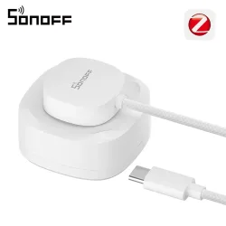 SONOFF SNZB-05P Zigbee Wasserlecksensor Mit Erkennungskabel Für Smart Home Automatisierung Und Haussicherheit, Kabelloser Wasserleck Detektor Für Bad, Küche, Waschküche, Keller Und Unter Der Spüle