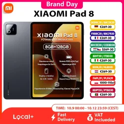 Xiaomi Pad 8 Tablet, Snapdragon 8s Gen 4, 11,2