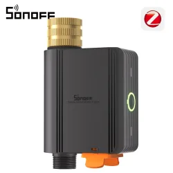 SONOFF Hydro ONE SWV-ZFE Zigbee Smartes Wasserventil ? Wassersteuerung mit Durchflussmesser, Messinganschluss, Alarmfunktion, kompatibel mit Apple Home über Matter Bridge