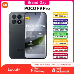 POCO F9 Pro, Snapdragon ®   8 Elite Gen 5 V Serie, VisionBoost D8 Chipsatz, 6,59 Zoll 185Hz Ultra-Helles AMOLED-Display, 200MP Hauptkamera, 6330mAh Akku