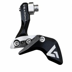 VEXRONA Fahrradkettenführung, verstellbarer CNC-Aluminium-Kettenschutz, Anti-Rutsch-Protektor für MTB, Rennrad, Gravel, Einzelkettenblatt