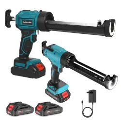 Elektrische Kartuschenpistole mit LED-Licht für Makita-Akku, kabellose Silikonpistole, Dichtmittelwerkzeug zum Füllen und Abdichten von Türen und Fenstern