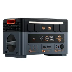 POPDEER, Oscal PowerMax 2400 Pro Tragbare Powerstation, 2016Wh 2400W Outdoor-Generator, 3500+ Zyklen LiFePO4, Doppellautsprecher, 1,2 Stunden Schnellladung, Smart-App für Camping, Haus und Reisen