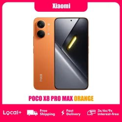 POCO, POCO X8 Pro MAX 5G Orange Farbe Spezial 12GB 256GB 512GB NFC Smartphone 8500mAh 50MP OIS Kamera