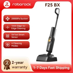 roborock F25 BX Nass- und Trockensauger, 20.000 Pa, 90 °C Heißluft-Schnelltrocknung & Hochtemperatur-Selbstreinigung, 180° flaches Absenken