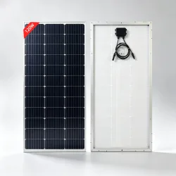 120W Starres Glas-Solarmodul, 18V Hocheffizientes Wasserdichtes Tragbares Solarmodul für Hausdach, Camping, Wohnmobil, Netzunabhängiges System