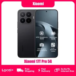 Xiaomi, Xiaomi 17T Pro 5G 12GB 256GB 512GB 1TB Smartphone MediaTek Dimensity 9500 7000mAh 100W 50MP OIS Kamera 6,83 Zoll 144Hz Display IP68