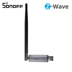 SONOFF Dongle-PZG23 Z-Wave 800 USB Stick ? Controller mit externer Antenne Long Range hohe Reichweite S2 Sicherheit störungsarm