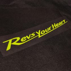 Revs Your Heart Motorrad-Aufkleber, reflektierender, wasserfester Autoaufkleber