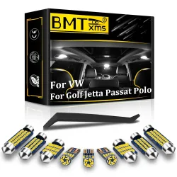 BMTxms Canbus Für Volkswagen VW Golf 4 5 6 7 Jetta Bora Vento Passat B5 B6 B7 B8 CC Polo Phaeton Auto LED Innenbeleuchtung Kit