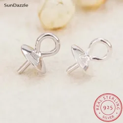 5 stücke Echte Reine Solide 925 Sterling Plain Silber Bead Cap Anschlüsse Für Anhänger Ohrringe Perle Kappe Schmuck Erkenntnisse
