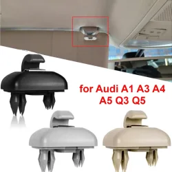 Innenseiten-Sonnenblende mit Haken und Clip-Druckknopf 8E 0857562 Ein 8U 0857562   für Audi A1 A3 A4 A5 Q3 Q5 A7 S4 S5 Grau Schwarz Beige