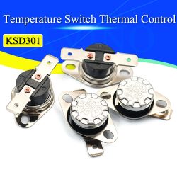 1/10/20Pcs Bimetall thermostat KSD301 0C ~ 350C Temperatur Schalter Thermische Steuerung 85C 95C 105C 125C 145C 180C 250C 350C Grad