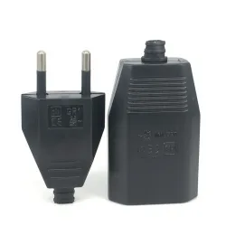 1PCS Kabelmontage Europäischen Netzkabel CE Stecker Buchse Elektrische Stecker Industrielle Vintage Stil Rewire Stecker 250V 16A