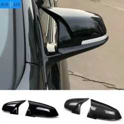 Für BMW 1 2 3 4 Serie F20 F30 F31 F32 F36 2012 - UP 320i 328i 330d 335i M3 M4 Look Ersatz-Stil Kohlefaser-Spiegelabdeckung