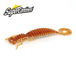 2019 Larve Soft Lures Kunstköder Angeln Wurm Silikon Bass Pike Minnow Swimbait Jigging Kunststoff