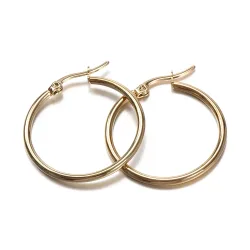 10 Stück Edelstahl schwarz offener Kreis Ohrringe Haken 15?30 mm Schlaufenbasis