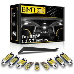 BMTxms Für BMW 1 3 5 7 Serie E87 E81 F20 E36 E46 E90 E91 E92 E93 F30 E39 E60 E61 F10 F11 E38 E65 E66 F01 F02 Innenbeleuchtungssatz