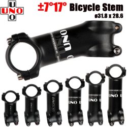 UNO Ultraleicht Bike Stem 7 17 Grad MTB Mountain Road Fahrrad Stem 31,8mm 60/70/80/90/100/110/120/130mm Fahrrad Kalloy Teile