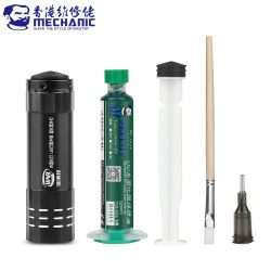 MECHANIC UV Lichtempfindliche Lötmaske Tinte BGA PCB Leiterplatte Farbe Lötpaste Öl Isolierend Verhindert korrosive Bogen