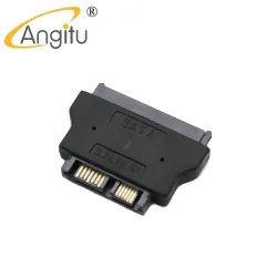 Angitu SA-015 sata 22p weiblich zu schlank ata 13p männlich konverter sata 15 7 pin zu 7 5pin adapter kabel