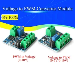 1/5/10 Stück Spannung zu PWM Konverter Modul 0 %-100 % zu 0-5 V 0-10 V Digital zu Analog Signal PWM Einstellbares Leistungsmodul