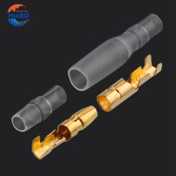25/50/100 Sets 4,0 mm² Bullet-Crimpklemmen für Autoelektrik ? Stecker + Buchse + Gehäuse ? Kaltpressklemmen