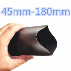 1 meter 2:1 Schwarz 45mm 50mm 60mm 70mm 80mm 90mm 100mm 120mm 150mm 180mm Schrumpf Schrumpf Schlauch Rohr Draht Dropshipping